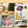 12Pcs 4 Sizes 201 Stainless Steel Oval Jewelry Plate ODIS-WA0001-34A-7