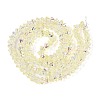Electroplate Glass Beads Strands EGLA-T021-22I-1