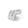 925 Sterling Silver Dice Charms STER-M093-02P-2