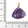 Natural & Synthetic Mixed Gemstone Carved Pendants G-G330-02G-4