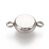 Tarnish Resistant 304 Stainless Steel Links Connectors Settings LS-STAS-K202-02A-P-2
