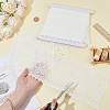 1 Roll 10% Spandex & 90% Nylon Lace Ribbon OCOR-OC0001-96C-3