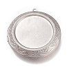 Tarnish Resistant 316 Stainless Steel Locket Pendants STAS-O132-01P-2