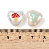 Opaque Acrylic Beads OACR-Z034-01-3