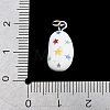 Brass Enamel Pendants KK-CBA10BC-03D-3