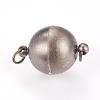 Brass Magnetic Clasps KK-E737-31AS-2