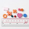 1Box Mixed Shapes Wood Beads for Children DIY WOOD-X0003-B-5