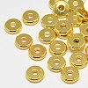 Brass Spacer Beads KK-E357-10mm-G-2