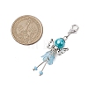 7Pcs Fairy Glass Pearl Beads Pendant Decorations for Bag Ornaments GL-CJA3BB-3