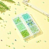 Transparent 45G 6 Colors 6/0 Glass Round Seed Beads SEED-FS0001-30-8