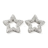 Star Shape Polymer Clay Rhinestone Beads CLAY-NH0001-06M-1