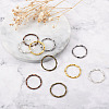 Craftdady 250Pcs 5 Colors Alloy Linking Rings FIND-CD0001-11-13