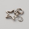 Alloy Swivel Clasps PALLOY-WH0104-16A-P-2