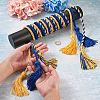 6Pcs 3 Styles Polyester Graduation Honor Rope AJEW-TA0001-22-5