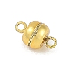 Rack Plating Brass Magnetic Clasps KK-Z070-15G-3