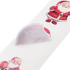 Christmas Round with Word Roll Stickers DIY-S045-01D-2