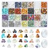 DIY Mixed Stone Bracelet Making Kit DIY-FS0003-38-1