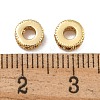 Rack Plating Brass Micro Pave Cubic Zirconia Beads KK-U030-30G-01-2