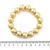 Brass Beaded Sretch Bracelets for Women BJEW-G736-13G-3