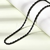 2MM Unisex 304 Stainless Steel Rope Chain Necklaces NJEW-P395-16EB-2