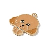 Alloy Enamel Pendants FIND-I047-01KCG-02-2