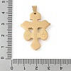 304 Stainless Steel Pendants LS-STAS-C103-02G-02-3