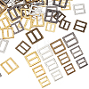 120Pcs 12 Styles Alloy Tri-Glide Adjuster Buckles FIND-CY0001-82-1
