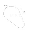 1Pc 304 Stainless Steel Cable Chain Necklaces NJEW-TA0001-24Q-2