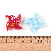 UV Plating Opaque Acrylic Beads OACR-N143-09-3
