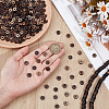 6 Strands Dyed Natural Coconut Disc Bead Strands COCB-SC0001-02A-3