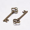 Tibetan Style Alloy Pendants LS-TIBEP-14008-AB-FF-2