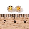 Luminous Transparent Acrylic Beads OACR-P037-01B-X-4