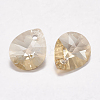 Faceted K9 Glass Rhinestone Charms RGLA-F053-D-001GS-2