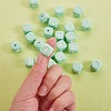 26Pcs 26 Style Silicone Alphabet Beads for Bracelet or Necklace Making SIL-SZ0001-01C-6
