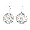 Non-Tarnish 201 Stainless Steel Dangle Earrings X-STAS-S105-JN606-1-1