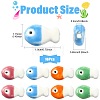 16Pcs Handmade Porcelain Ceramic Beads PORC-FS0001-68B-3