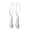 304 Stainless Steel Dangle Earrings EJEW-U048-01P-4