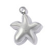 304 Stainless Steel Pendants STAS-OY019-48P-3