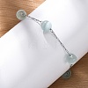 304 Stainless Steel Cable Chain Bracelets BJEW-C094-01P-05-3