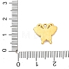 304 Stainless Steel Micro Pave Clear Cubic Zirconia Pendants SA-CBA8A4A-03B-G-3