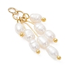 Natural Cultured Freshwater Pearl Pendants PALLOY-JF05104-3