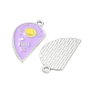 Alloy Enamel Pendants AL-CBA292F-01E-P-2