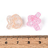 Transparent Crackle Acrylic Beads CACR-T002-01M-3