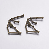 Alloy Cabochons LS-PALLOY-L204-06AB-1