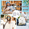 DIY Sublimation Blank Brooch Pin Making Kit DIY-WH0591-619B-5