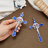 Zinc Alloy Enamel Big Pendants FIND-WH0367-706C-3