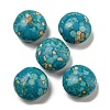 Dyed Synthetic Turquoise Beads G-B070-32B-1