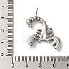 316L Surgical Stainless Steel Pendants STAS-H194-04P-3