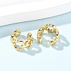 Brass Cuff Earrings EJEW-G445-03G-1