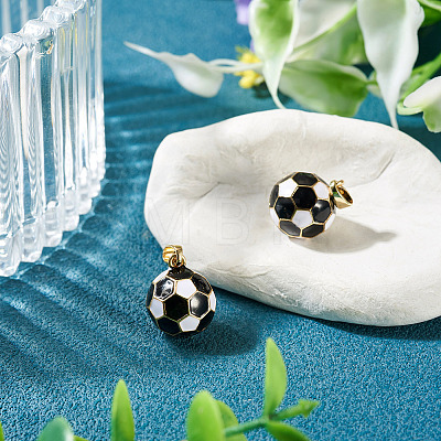 2Pcs Brass Enamel Charms KK-TA0008-66-1